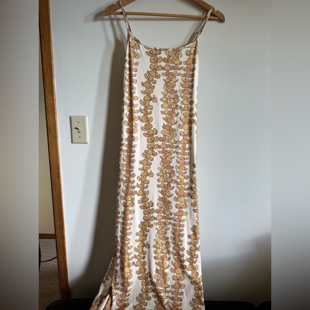 Vintage Floral Maxi Dress
